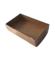 Asetat Kapaklı Kraft Kutu 8x5x2 cm Asetat Kapaklı Kraft Kutu 8x5x2 cm